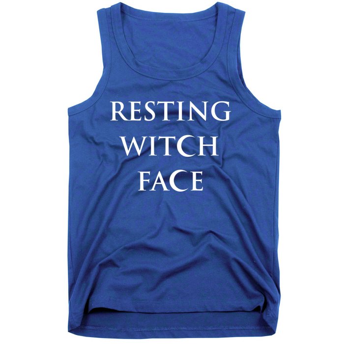 Resting Witch Face Gothic Wiccan Great Gift Tank Top