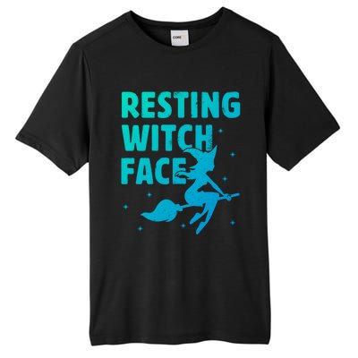 Resting Witch Face Gift Witches Halloween Costume Gift Tall Fusion ChromaSoft Performance T-Shirt