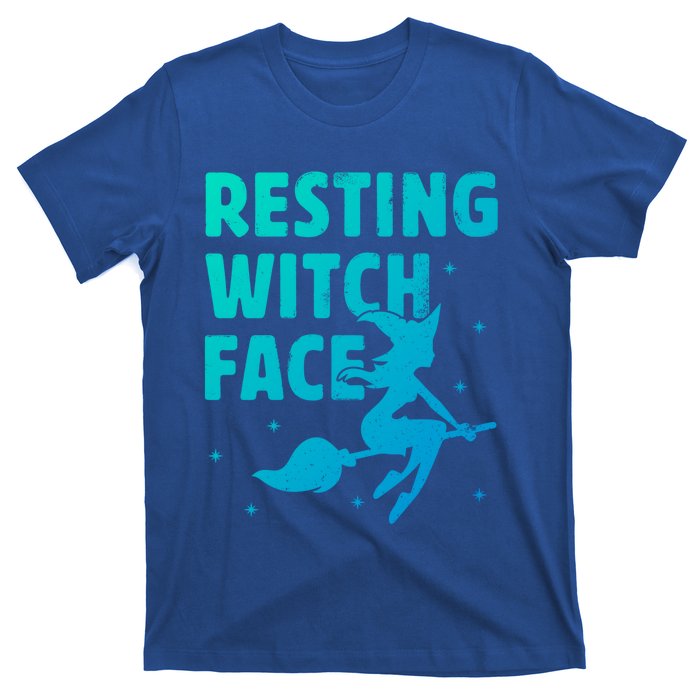 Resting Witch Face Gift Witches Halloween Costume Gift T-Shirt