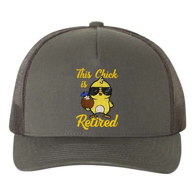 Retired Women Funny Retirement Yupoong Adult 5-Panel Trucker Hat