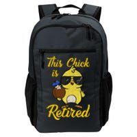 Retired Women Funny Retirement Daily Commute Backpack