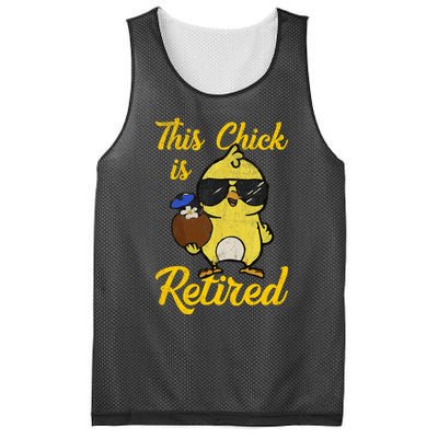 Retired Women Funny Retirement Mesh Reversible Basketball Jersey Tank