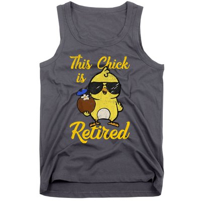 Retired Women Funny Retirement Tank Top