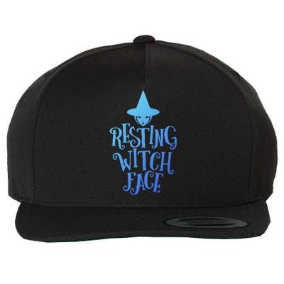 Resting Witch Face Funny Halloween Cool Gift Wool Snapback Cap