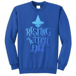 Resting Witch Face Funny Halloween Cool Gift Sweatshirt