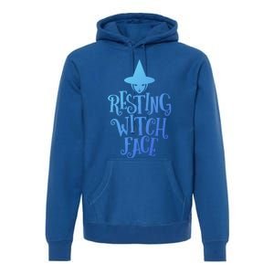 Resting Witch Face Funny Halloween Cool Gift Premium Hoodie