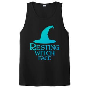 Resting Witch Face Silly Halloween Gift PosiCharge Competitor Tank