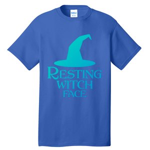 Resting Witch Face Silly Halloween Gift Tall T-Shirt