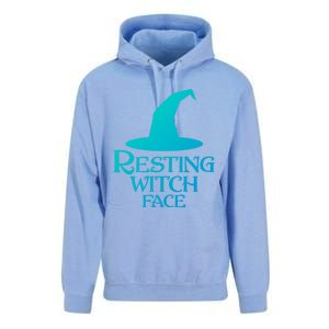 Resting Witch Face Silly Halloween Gift Unisex Surf Hoodie