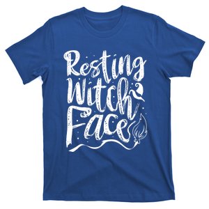 Resting Witch Face Halloween Fan Funny Halloween Meaningful Gift T-Shirt