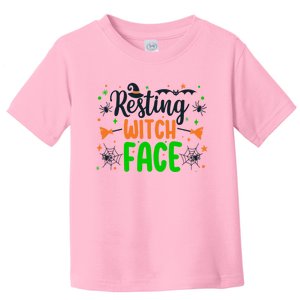 Resting Witch Face Spooky Halloween Vibes Meaningful Gift Toddler T-Shirt