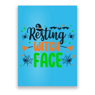 Resting Witch Face Spooky Halloween Vibes Meaningful Gift Poster