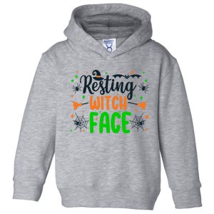 Resting Witch Face Spooky Halloween Vibes Meaningful Gift Toddler Hoodie