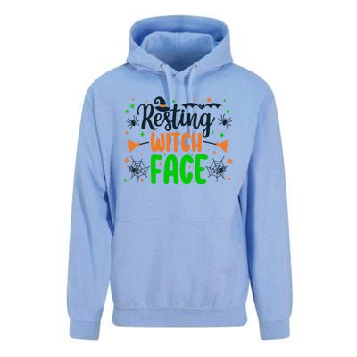 Resting Witch Face Spooky Halloween Vibes Meaningful Gift Unisex Surf Hoodie