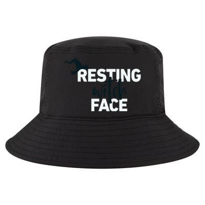 Resting Witch Face Halloween Witch Hat Black Gift Cool Comfort Performance Bucket Hat