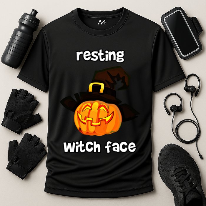 Resting Witch Face Great Gift Cooling Performance Crew T-Shirt
