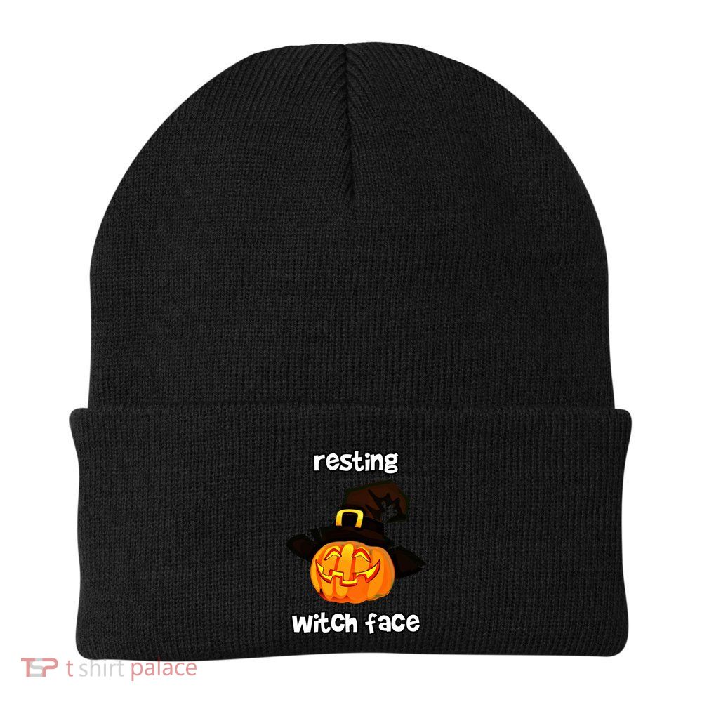Resting Witch Face Great Gift Beanie