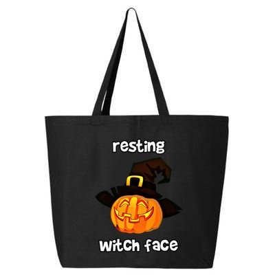 Resting Witch Face Great Gift 25L Jumbo Tote