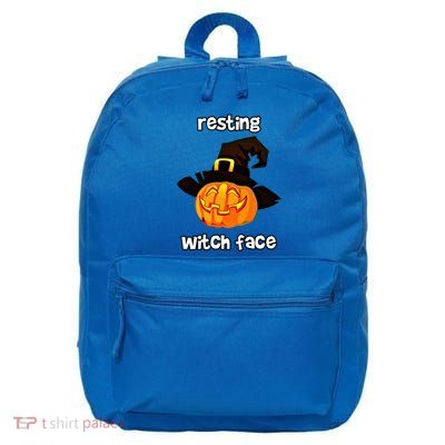 Resting Witch Face Great Gift 16 in Basic Backpack