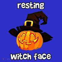 Resting Witch Face Great Gift 16 in Basic Backpack