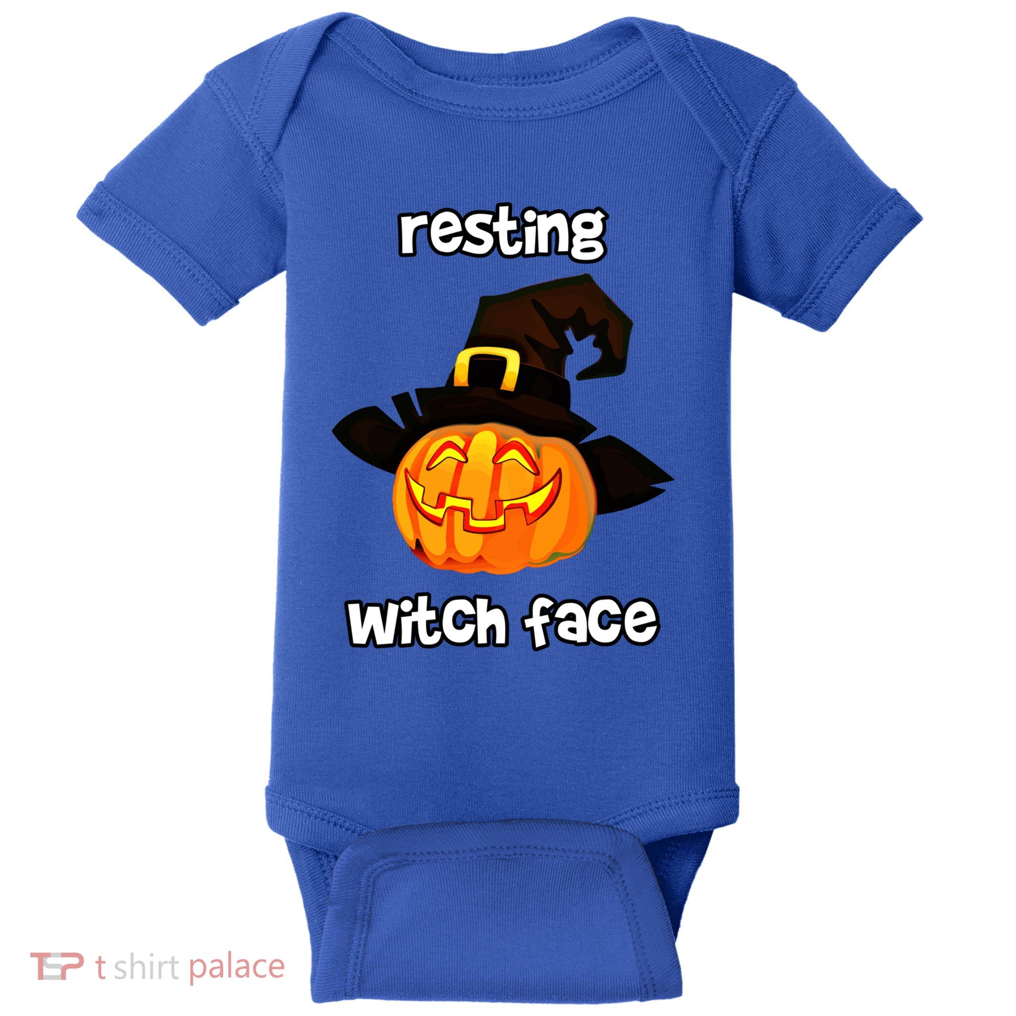 Resting Witch Face Great Gift Baby Bodysuit