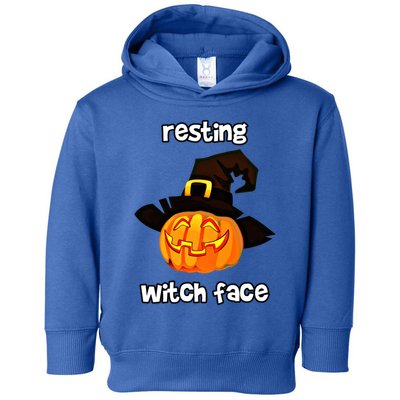 Resting Witch Face Great Gift Toddler Hoodie