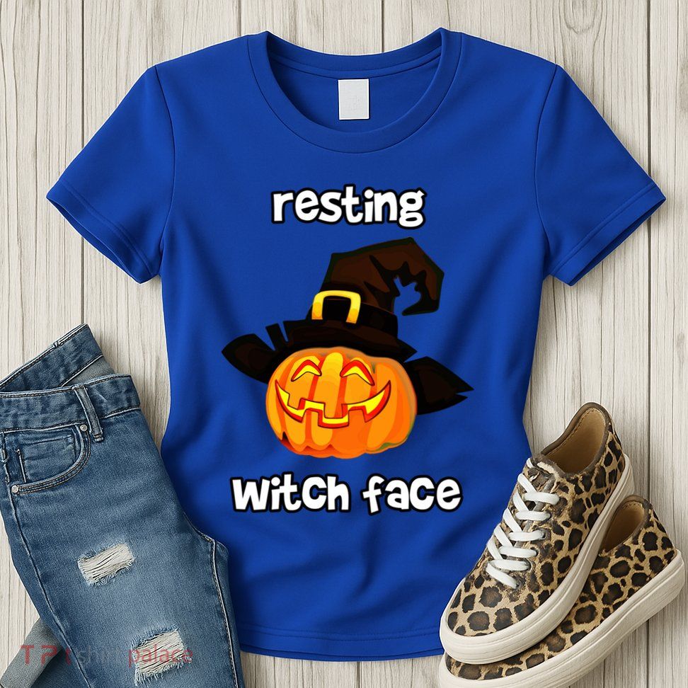 Resting Witch Face Great Gift Womens T-Shirt