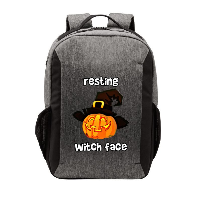 Resting Witch Face Great Gift Vector Backpack