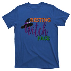 Resting Witch Face Pretty Halloween Witches Hat Wife Mom Gift T-Shirt