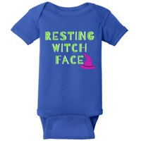 Resting Witch Face Halloween Statet Cool Gift Baby Bodysuit