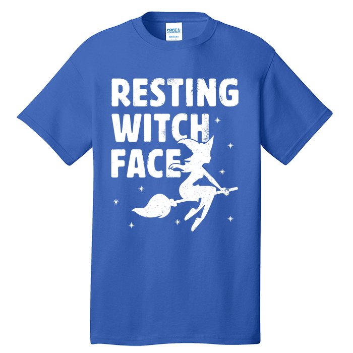 Resting Witch Face Cool Gift Witches Halloween Costume Gift Cute Gift Tall T-Shirt