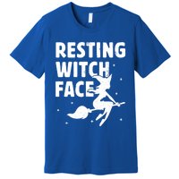 Resting Witch Face Cool Gift Witches Halloween Costume Gift Cute Gift Premium T-Shirt