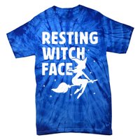 Resting Witch Face Cool Gift Witches Halloween Costume Gift Cute Gift Tie-Dye T-Shirt