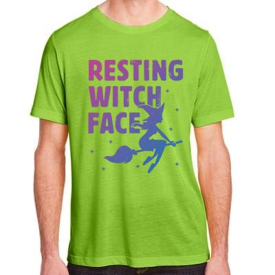 Resting Witch Face Cool Gift Witches Halloween Costume Gift Cute Gift Adult ChromaSoft Performance T-Shirt