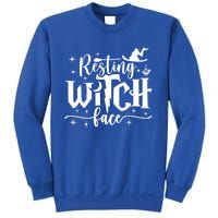 Resting Witch Face Cool Gift Funny Halloween Gift Sweatshirt