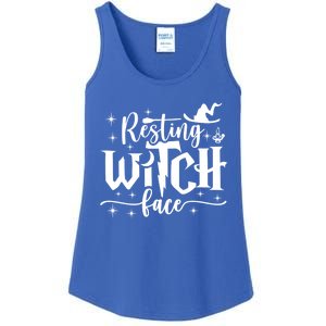 Resting Witch Face Cool Gift Funny Halloween Gift Ladies Essential Tank