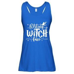 Resting Witch Face Cool Gift Funny Halloween Gift Ladies Essential Flowy Tank