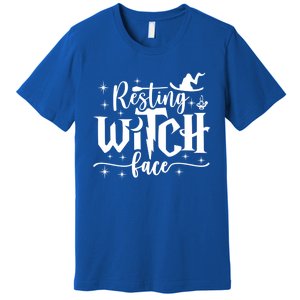 Resting Witch Face Cool Gift Funny Halloween Gift Premium T-Shirt