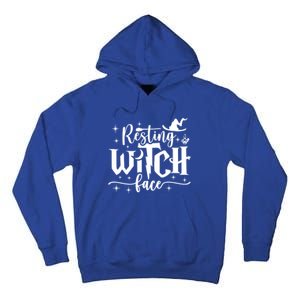 Resting Witch Face Cool Gift Funny Halloween Gift Tall Hoodie