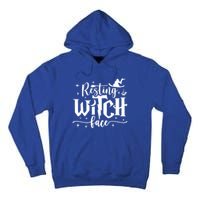 Resting Witch Face Cool Gift Funny Halloween Gift Tall Hoodie