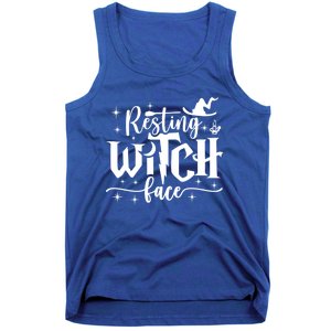 Resting Witch Face Cool Gift Funny Halloween Gift Tank Top