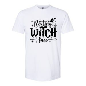 Resting Witch Face Cool Gift Funny Halloween Gift Softstyle CVC T-Shirt