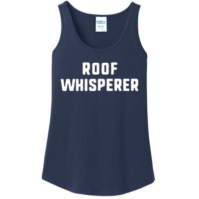 Roof Whisperer Funny Roofing Roofer Gift Christmas Copy Ladies Essential Tank