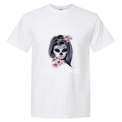 Resting Witch Face Gift Garment-Dyed Heavyweight T-Shirt