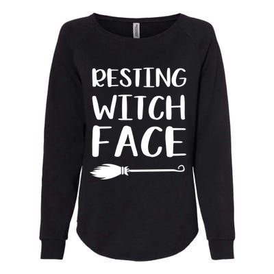 Resting Witch Face Gift Womens California Wash Sweatshirt