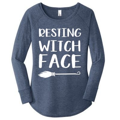 Resting Witch Face Gift Women's Perfect Tri Tunic Long Sleeve Shirt