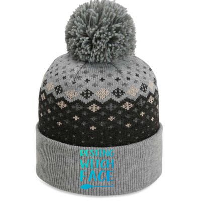 Resting Witch Face Gift The Baniff Cuffed Pom Beanie