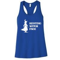 Resting Witch Face Funny Gift Women's Racerback Tank