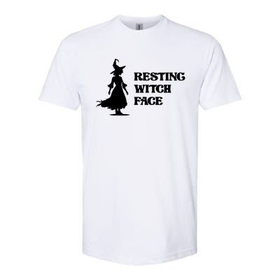 Resting Witch Face Funny Gift Softstyle® CVC T-Shirt