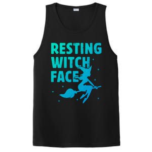 Resting Witch Face Cool Gift Witches Halloween Costume Gift Cute Gift PosiCharge Competitor Tank